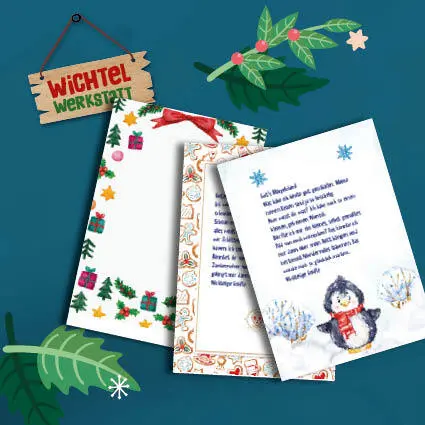 Bild: 4007742185794 | 100 Wichtelbriefpapiere | frechverlag | Taschenbuch | Kartoniert