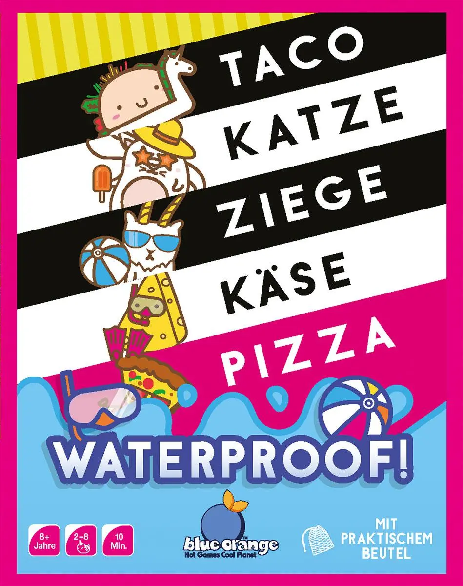 Cover: 4015566605794 | Taco Katze Ziege Käse Pizza Waterproof | Dave Campbell | Spiel | 2025