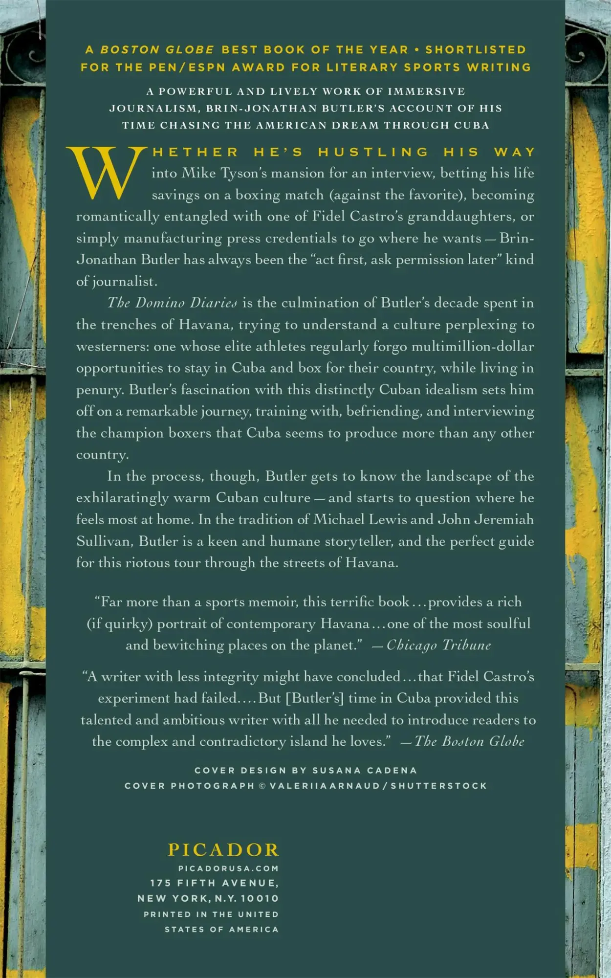 Rückseite: 9781250095794 | Domino Diaries | Brin-Jonathan Butler | Taschenbuch | Englisch | 2016