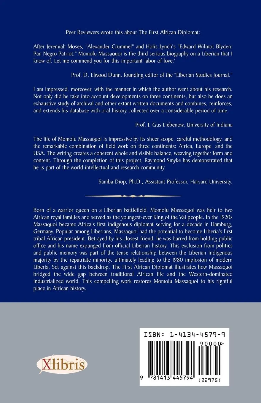 Rückseite: 9781413445794 | The First African Diplomat | Raymond J. Smyke | Taschenbuch | Englisch