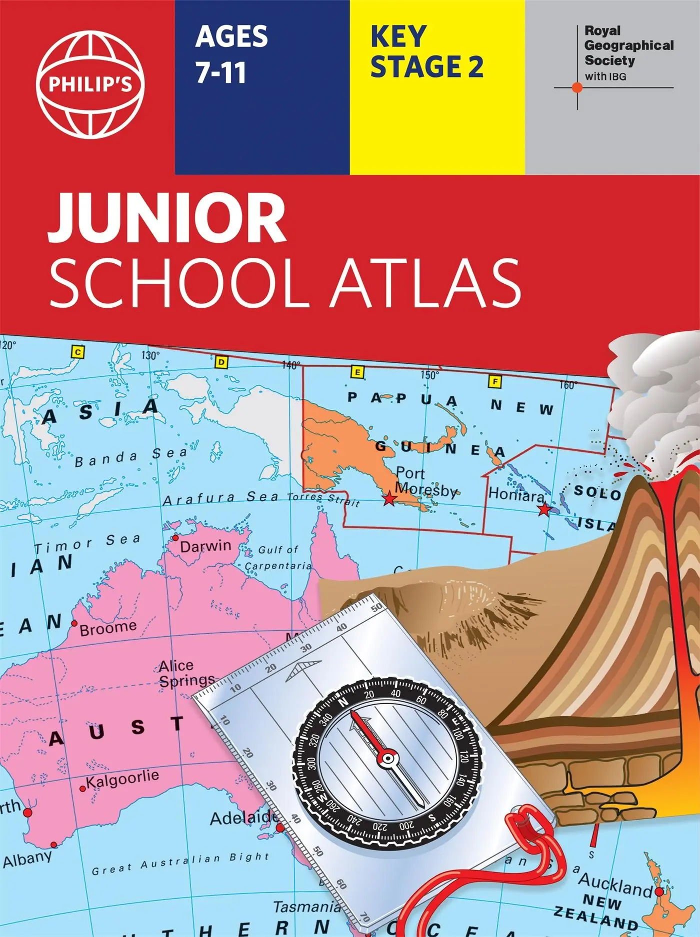 Cover: 9781849075794 | Philip's RGS Junior School Atlas | Philip'S Maps | Buch | Gebunden