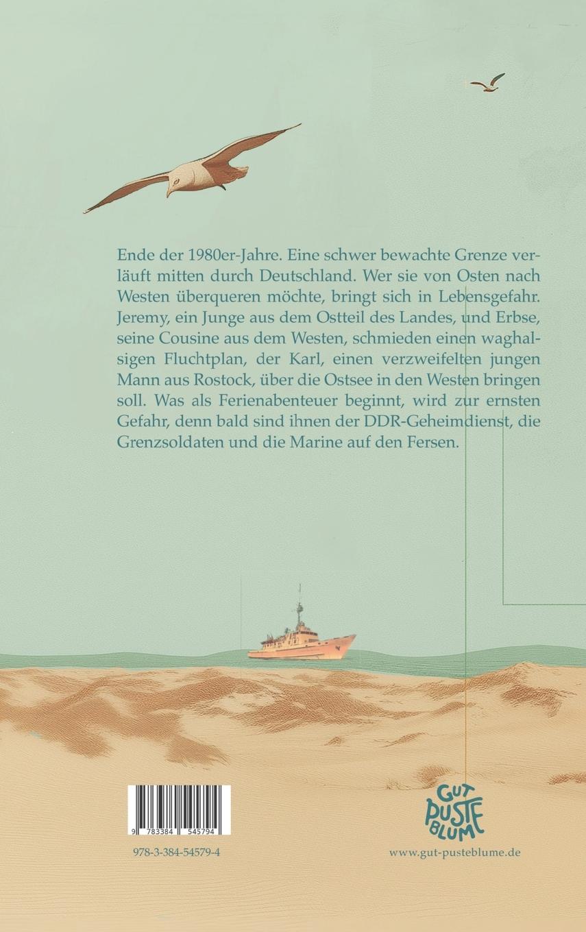 Rückseite: 9783384545794 | Jeremy &amp; Erbse | Eine waghalsige Flucht über die Ostsee | Ulich | Buch