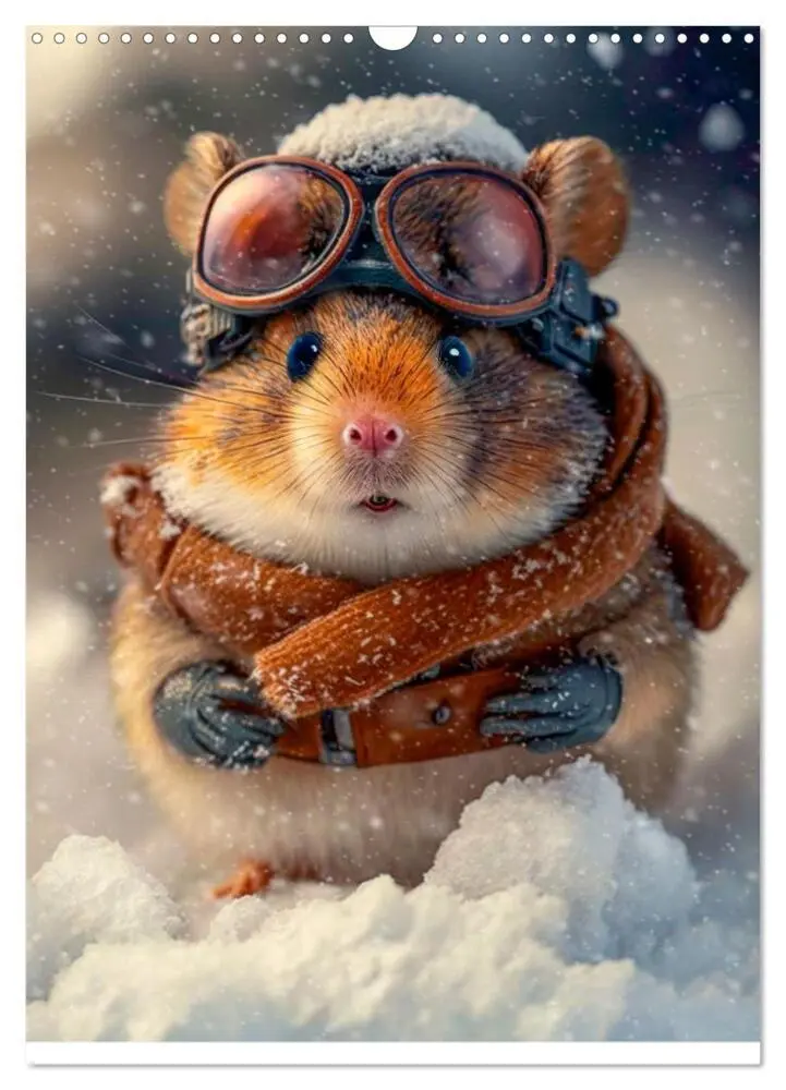 Bild: 9783435885794 | Was für ein Hamster (Wandkalender 2025 DIN A3 hoch), CALVENDO...
