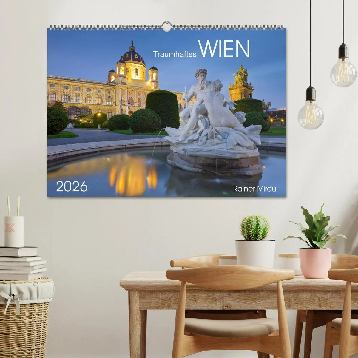 Bild: 9783457805794 | Traumhaftes Wien 2026 (Wandkalender 2026 DIN A2 quer), CALVENDO...