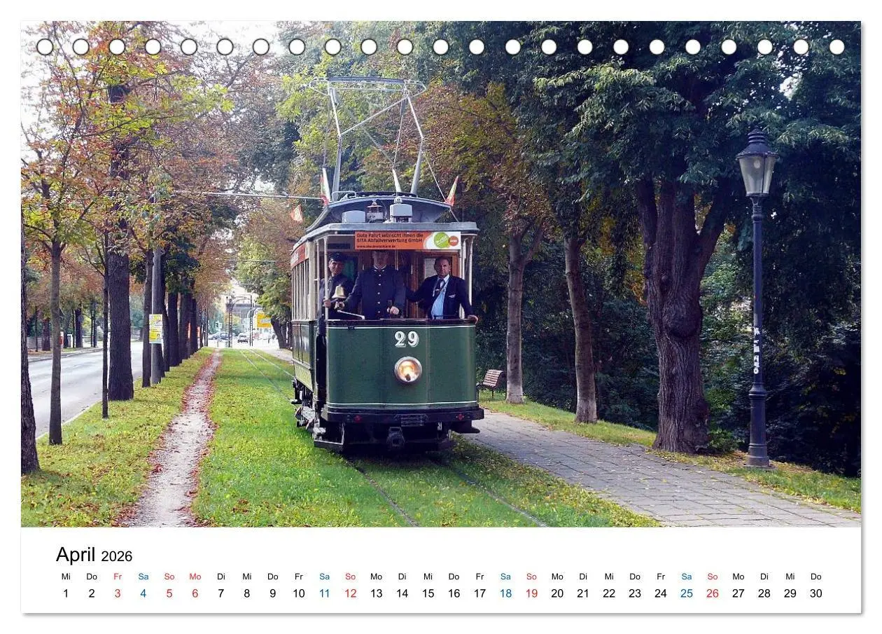 Bild: 9783457975794 | Naumburgs historische Straßenbahn (Tischkalender 2026 DIN A5 quer),...