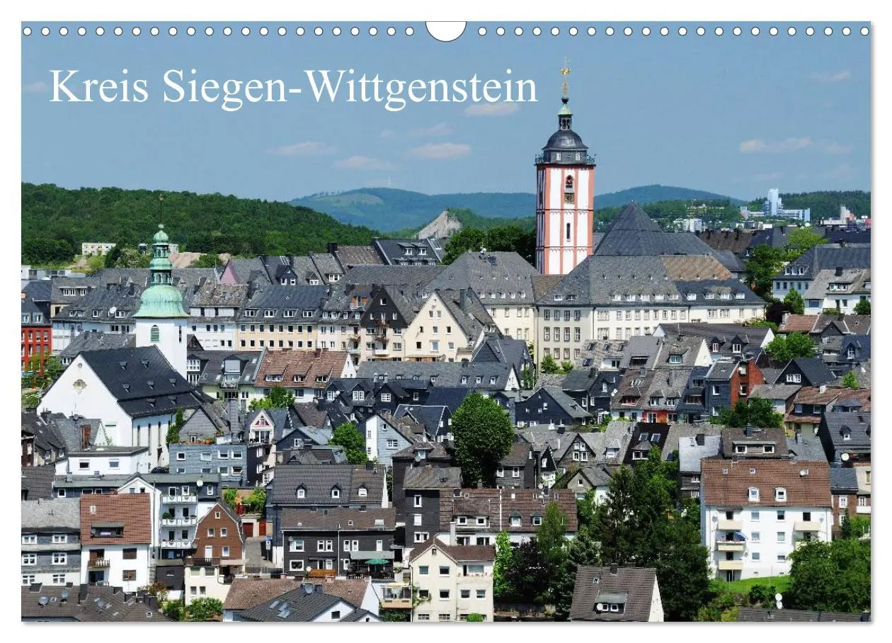 Cover: 9783516065794 | Kreis Siegen-Wittgenstein (Wandkalender 2026 DIN A3 quer), CALVENDO...