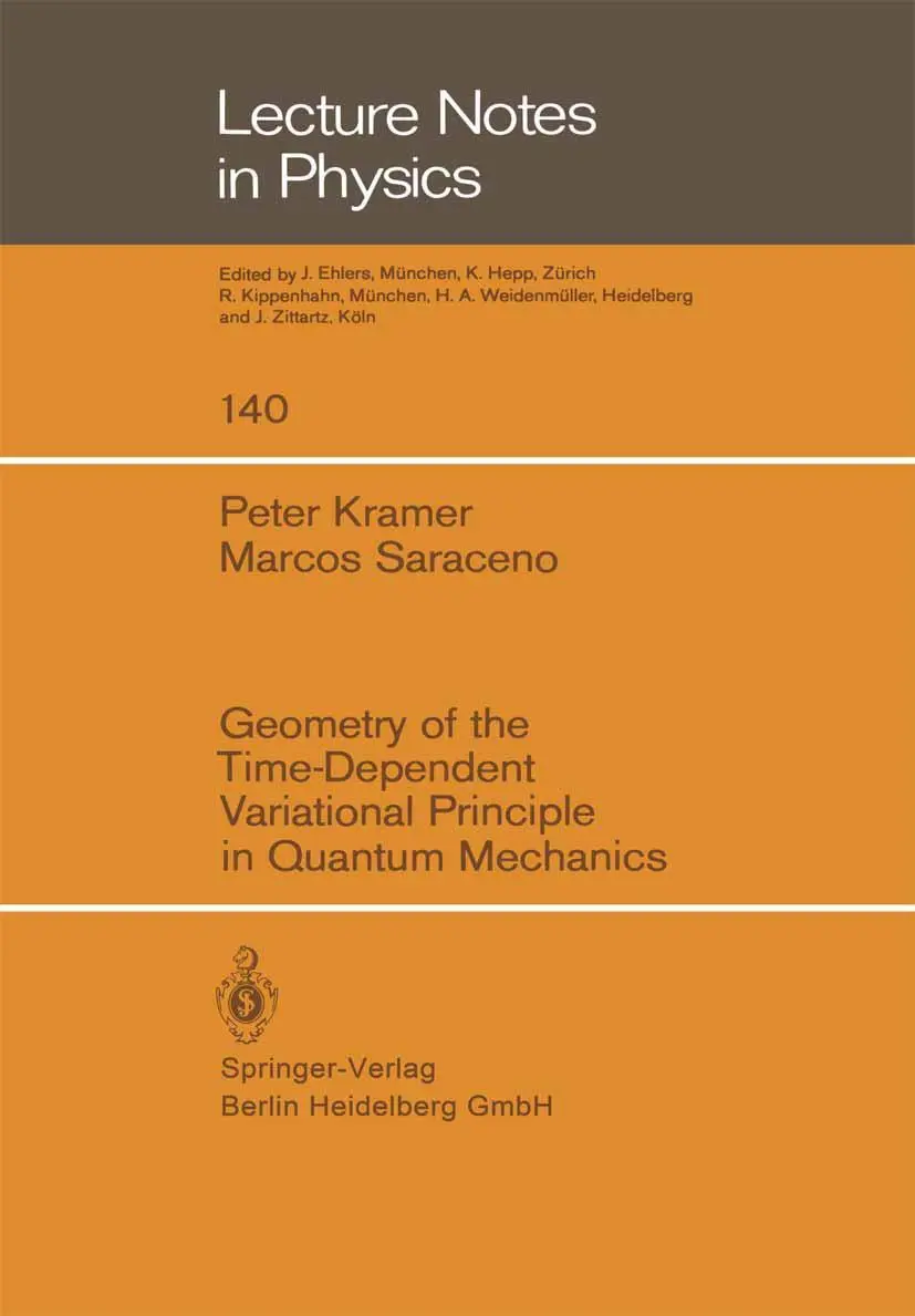 Cover: 9783540105794 | Geometry of the Time-Dependent Variational Principle in Quantum...