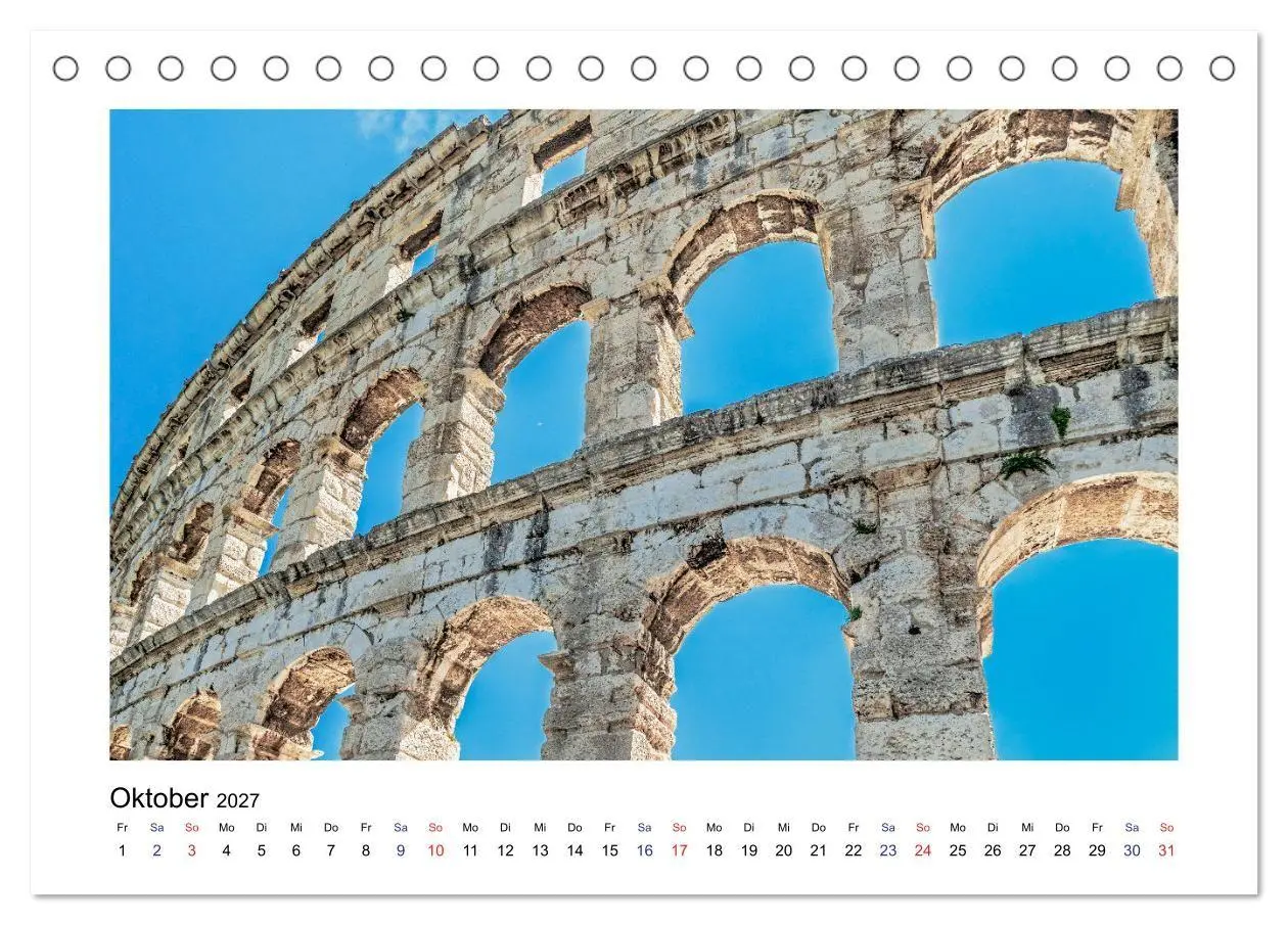 Bild: 9783569605794 | Istrien - Piran ¿ Novigrad ¿ Rovinj ¿ Pula (Tischkalender 2027 DIN...