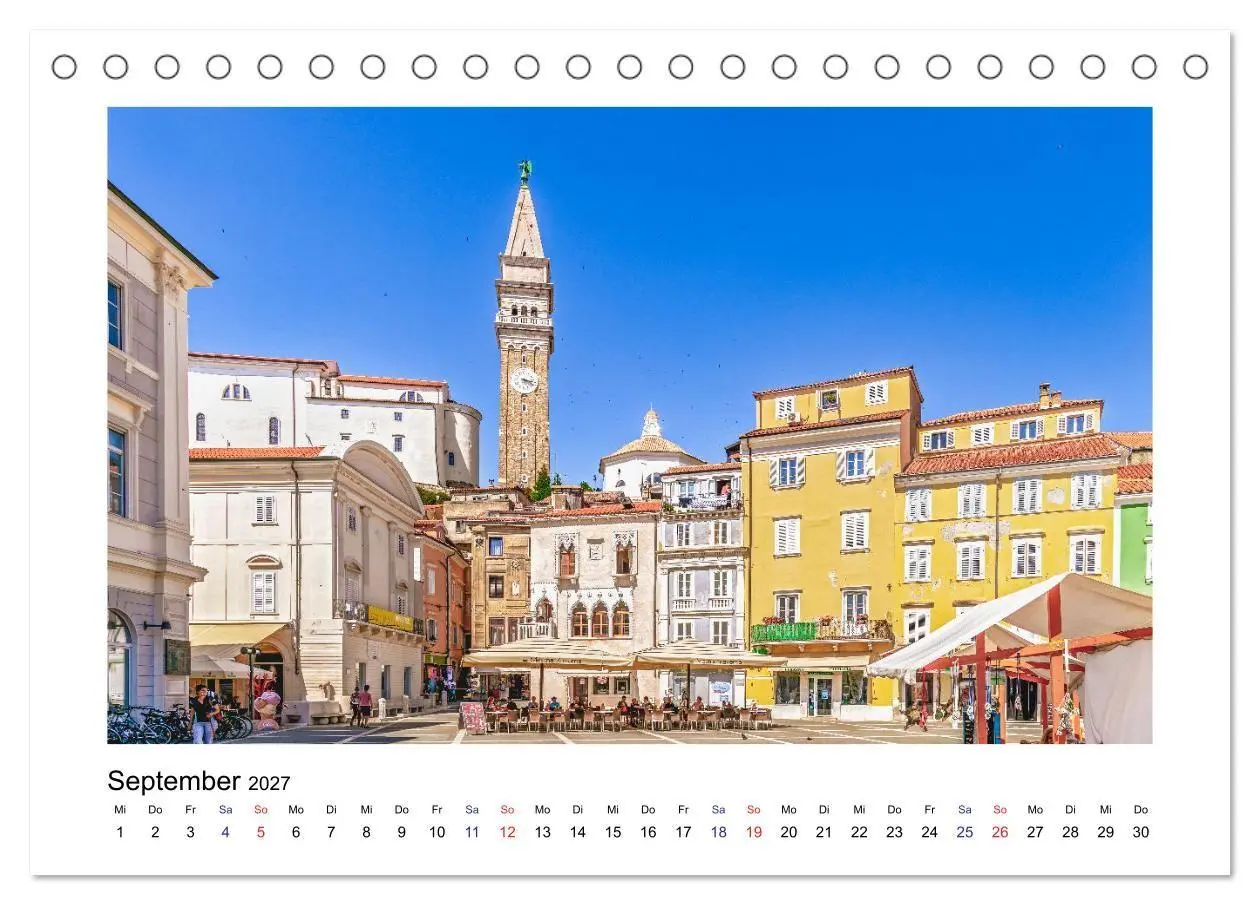 Bild: 9783569605794 | Istrien - Piran ¿ Novigrad ¿ Rovinj ¿ Pula (Tischkalender 2027 DIN...