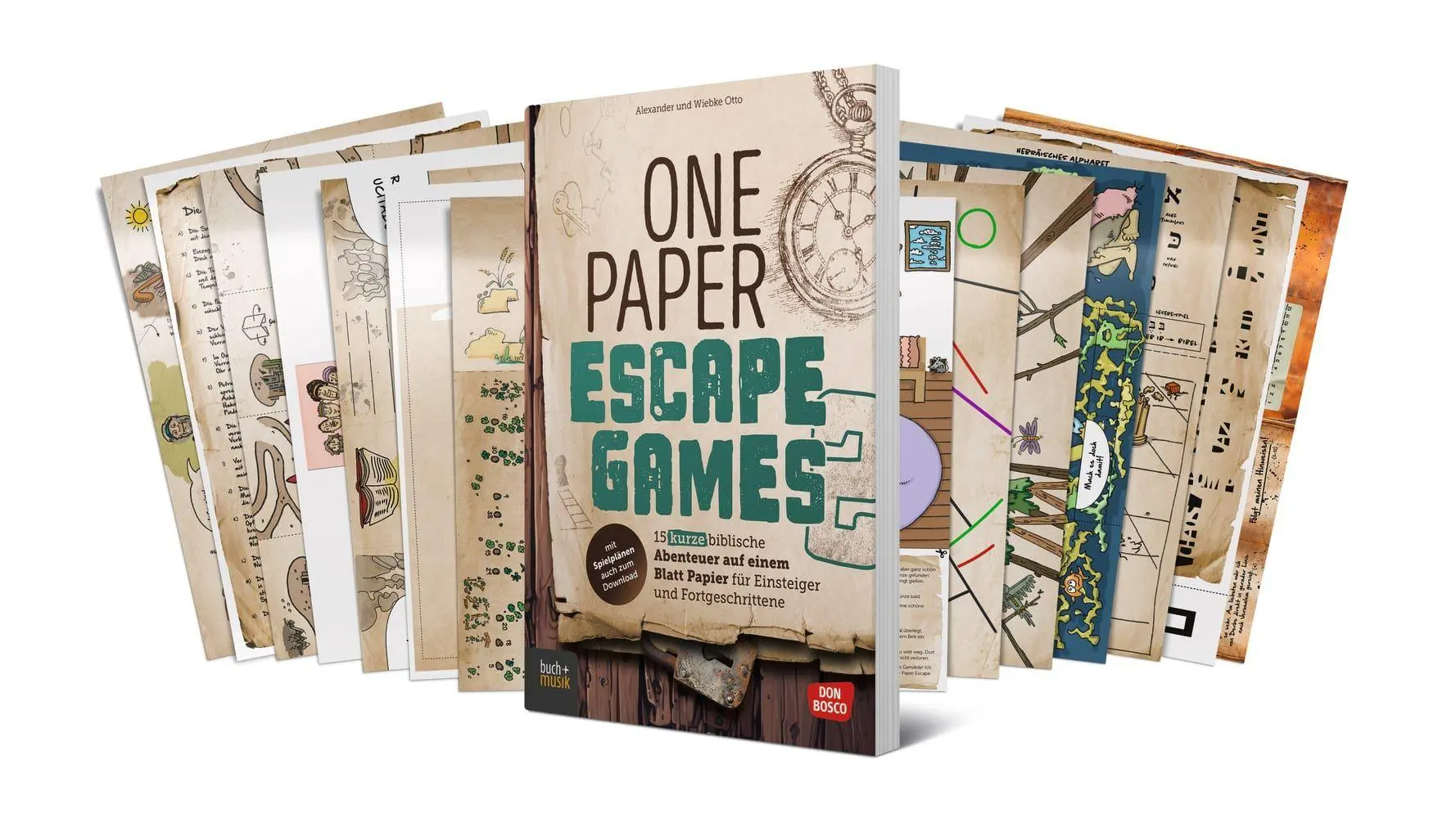 Bild: 9783769825794 | One Paper Escape Games 2 | Alexander Otto (u. a.) | Bundle | Deutsch