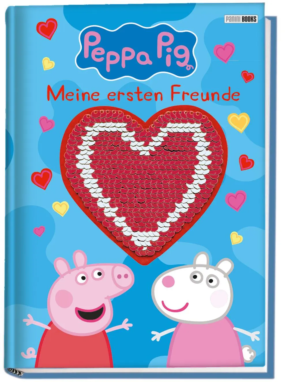 Cover: 9783833245794 | Peppa Pig: Meine ersten Freunde | Freundebuch mit Wendepailletten