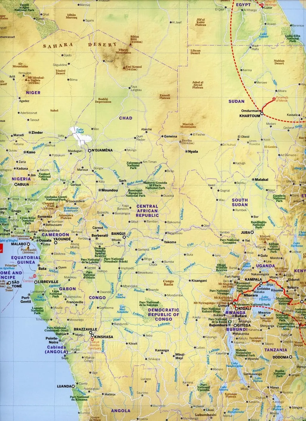 Bild: 9781788685894 | Africa Planning Map | Planet Lonely | (Land-)Karte | Karte/Landkarte