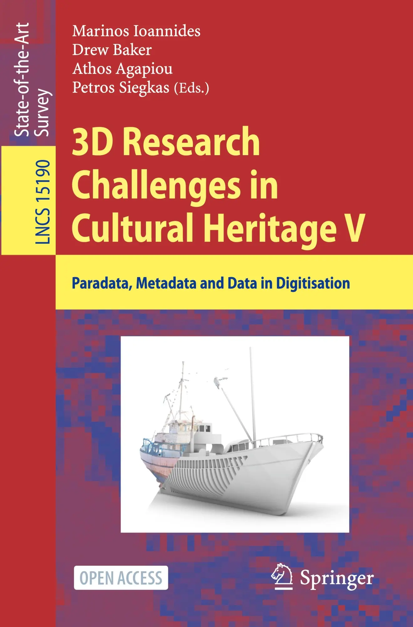 Cover: 9783031785894 | 3D Research Challenges in Cultural Heritage V | Ioannides (u. a.) | x