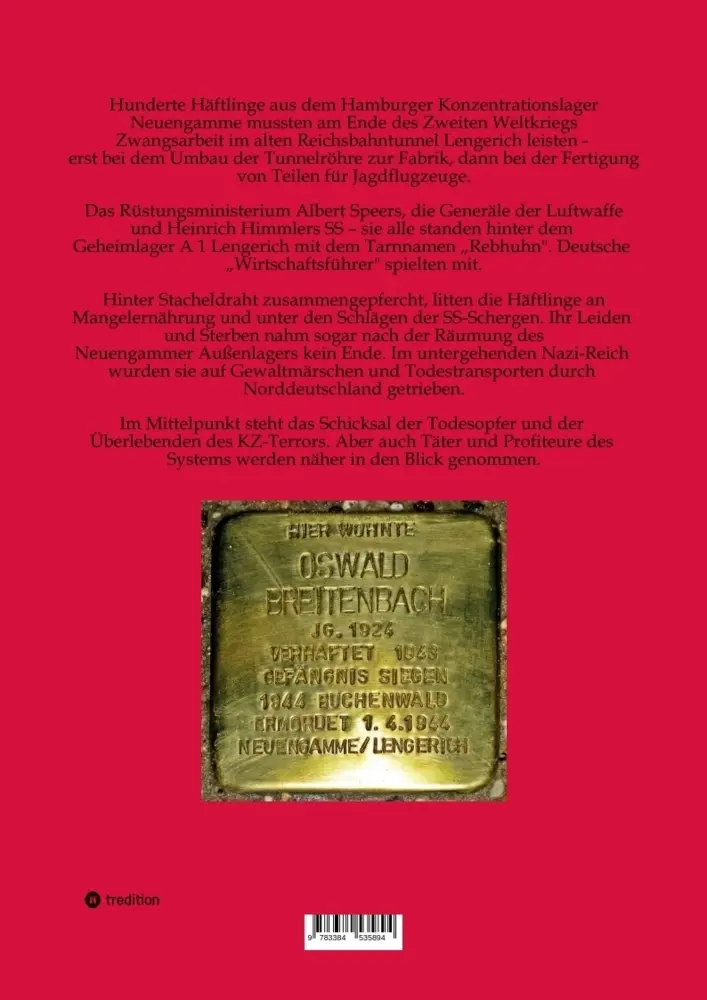 Rückseite: 9783384535894 | NUMMERN. OPFER. MENSCHEN | Norbert Ortgies (u. a.) | Taschenbuch