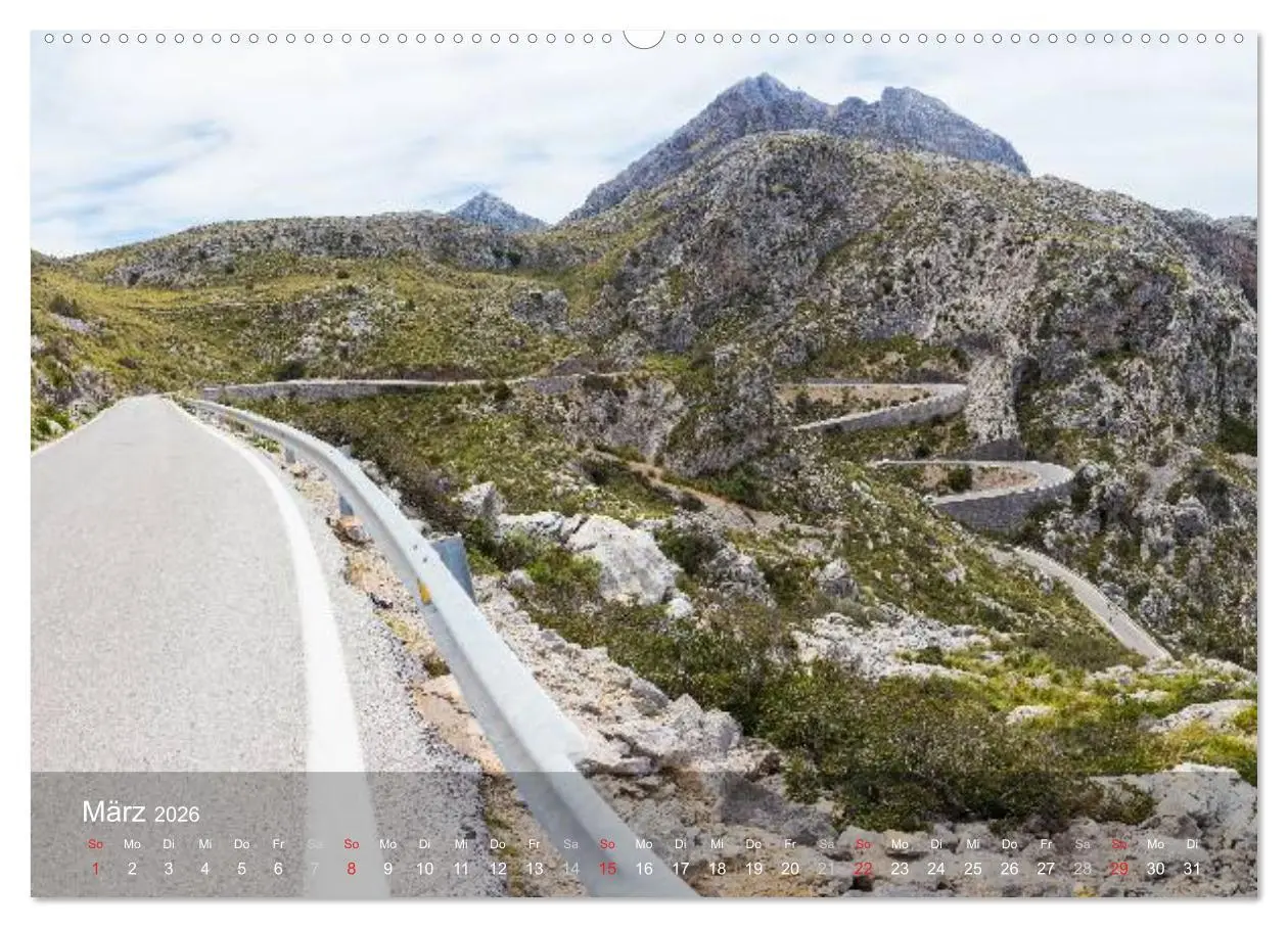 Bild: 9783516055894 | Mit dem Rennrad auf Mallorca (hochwertiger Premium Wandkalender...