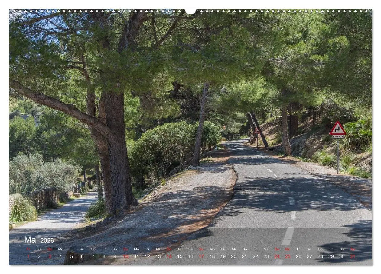 Bild: 9783516055894 | Mit dem Rennrad auf Mallorca (hochwertiger Premium Wandkalender...