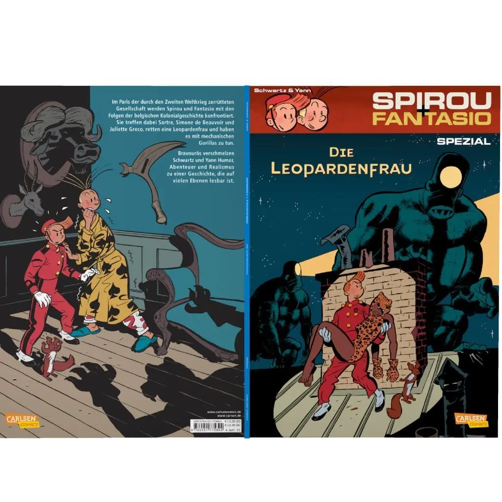 Bild: 9783551775894 | Spirou &amp; Fantasio Spezial 19: Die Leopardenfrau | Yann | Taschenbuch