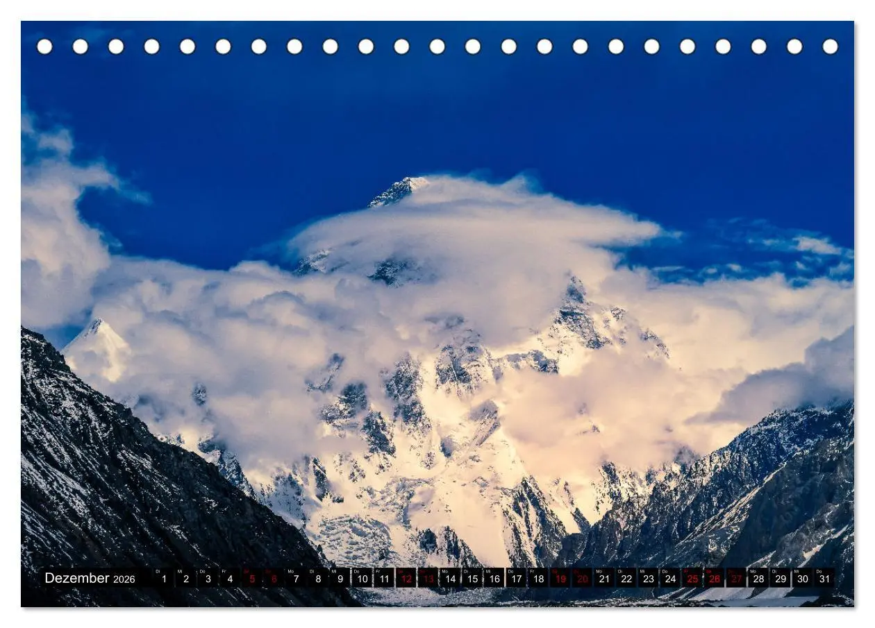 Bild: 9783457575994 | Berge des Karakorum (Tischkalender 2026 DIN A5 quer), CALVENDO...