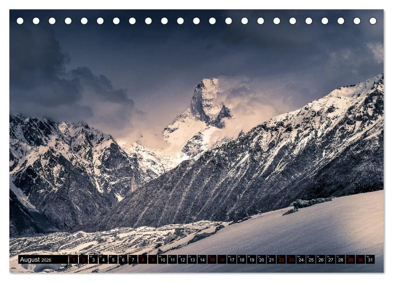 Bild: 9783457575994 | Berge des Karakorum (Tischkalender 2026 DIN A5 quer), CALVENDO...