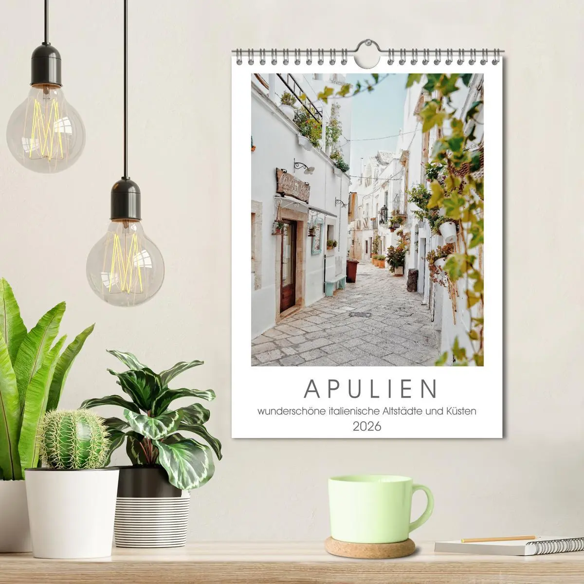 Bild: 9783516355994 | Apulien (Wandkalender 2026 DIN A4 hoch), CALVENDO Monatskalender