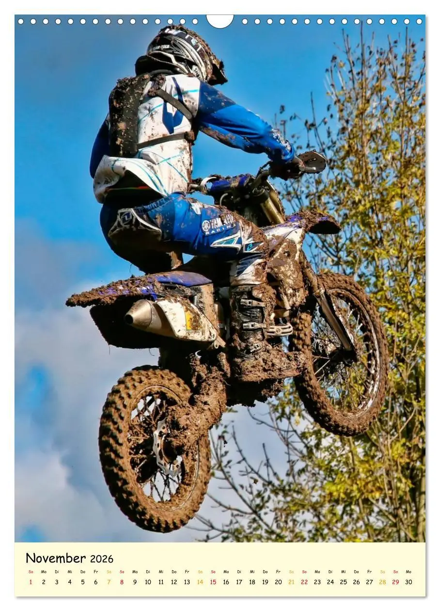 Bild: 9783516425994 | Motocross - einfach cool (Wandkalender 2026 DIN A3 hoch), CALVENDO...