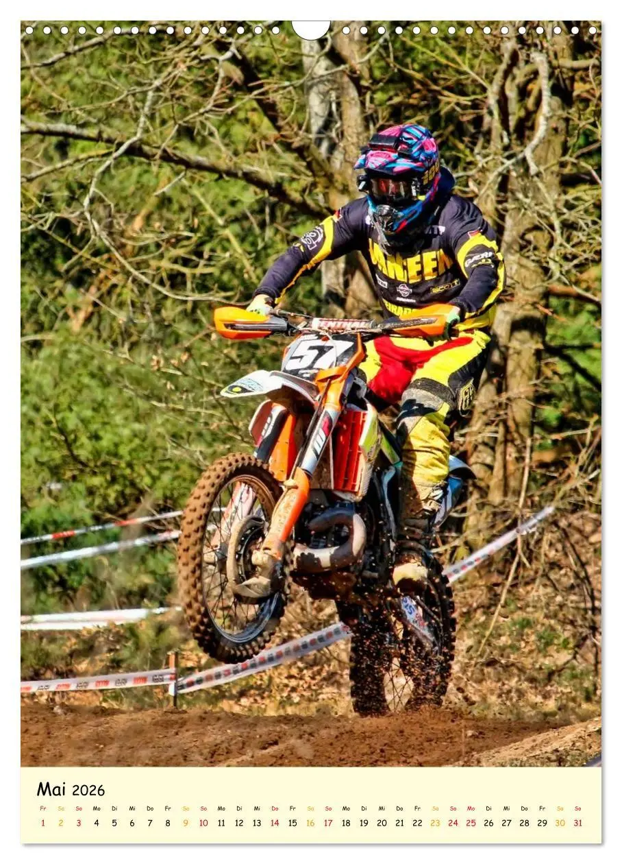 Bild: 9783516425994 | Motocross - einfach cool (Wandkalender 2026 DIN A3 hoch), CALVENDO...