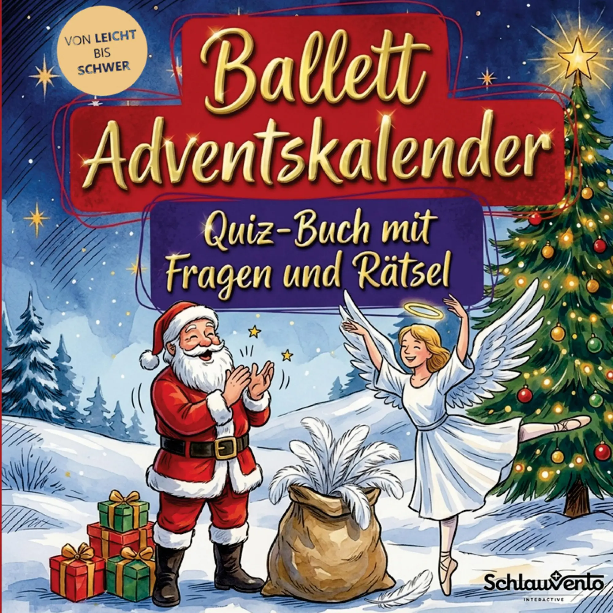 Cover: 9783693195994 | Ballett-Adventskalender: Quiz-Buch mit Fragen und Rätsel | Interactive