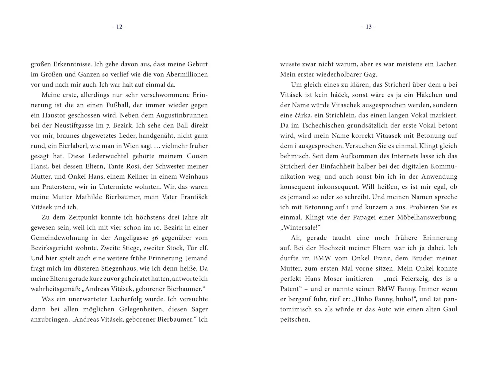 Bild: 9783710605994 | Ich bin der Andere | Ein Selbstporträt | Andreas Vitásek | Buch | 2022