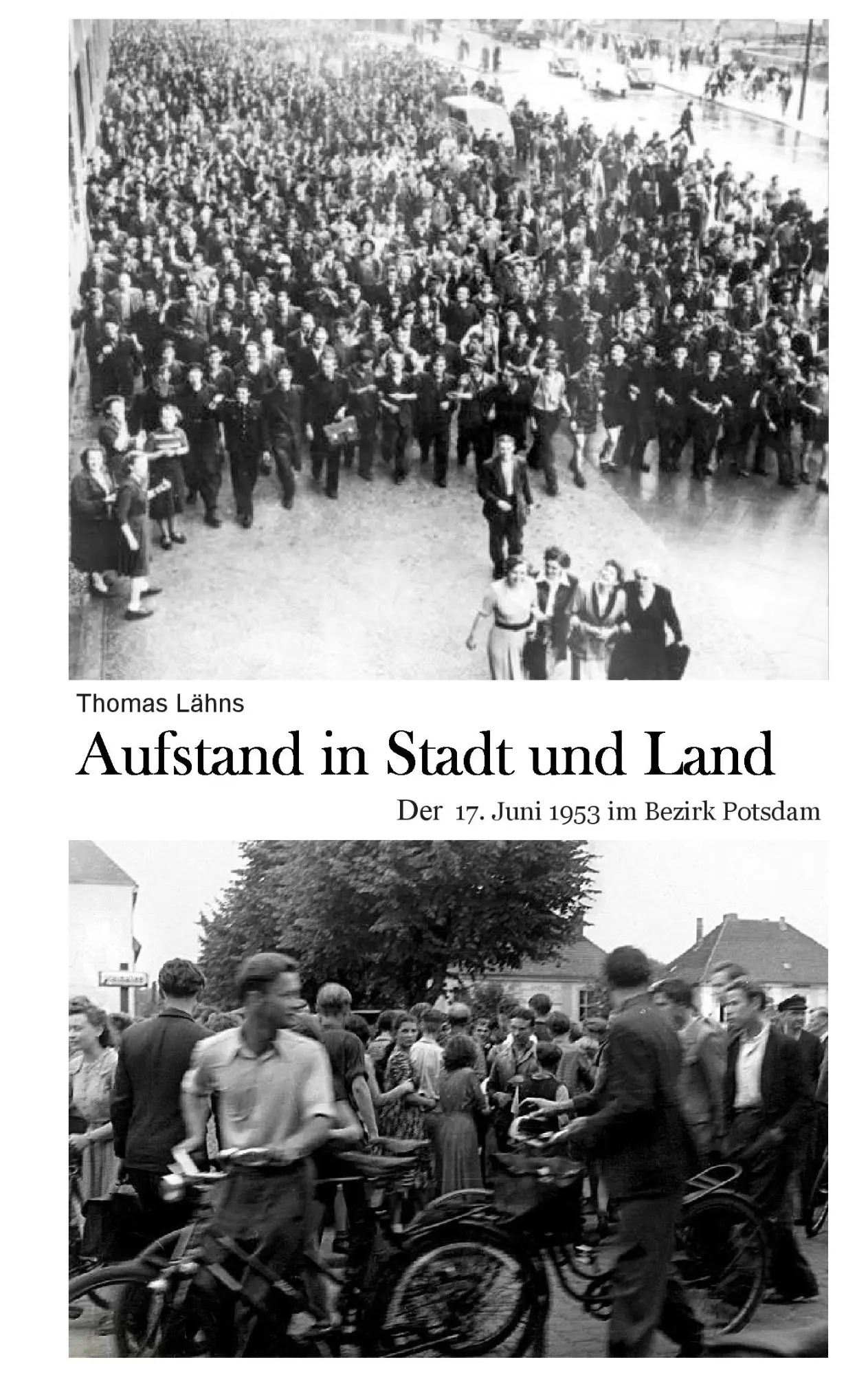Cover: 9783732245994 | Aufstand in Stadt und Land | Der 17. Juni im Bezirk Potsdam | Lähns