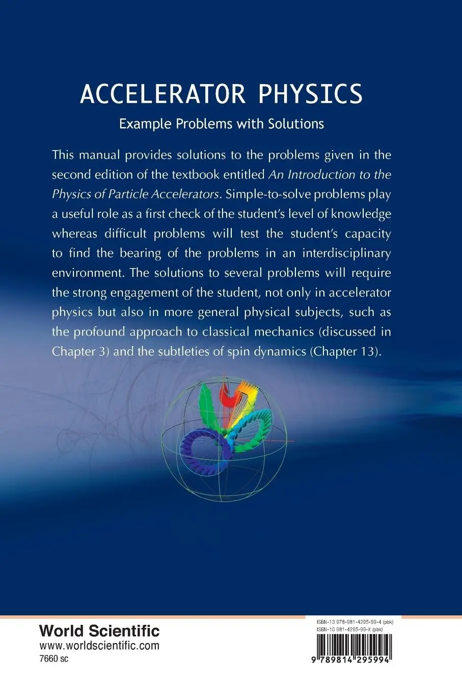 Rückseite: 9789814295994 | ACCELERATOR PHYSICS | EXAMPLE PROBLEMS .. | Mackay William W | Buch