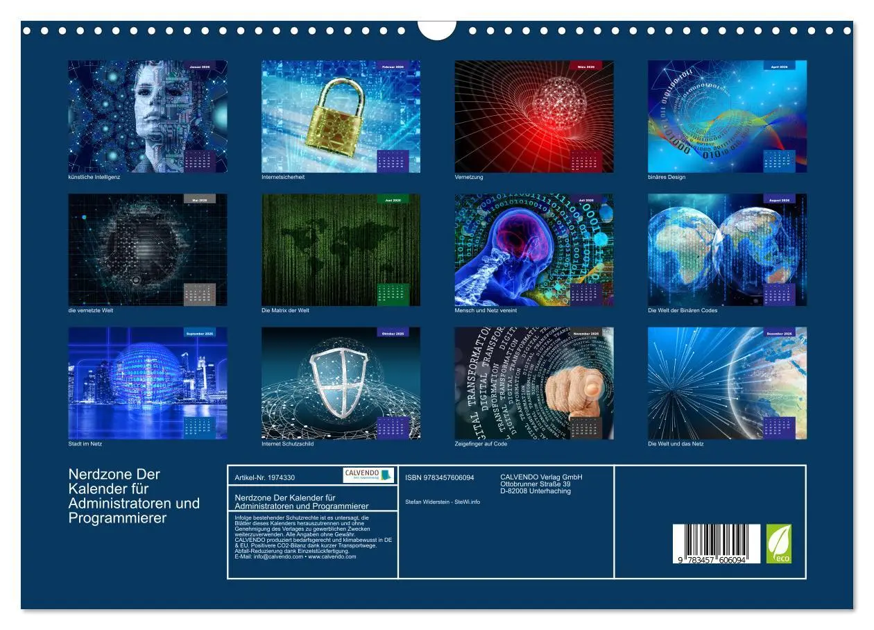 Bild: 9783457606094 | Nerdzone Der Kalender für Administratoren und Programmierer...