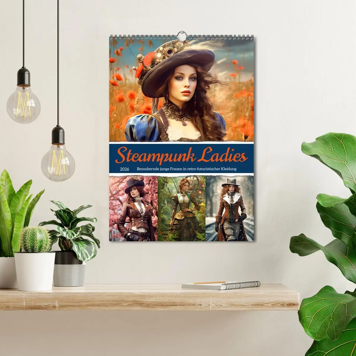 Bild: 9783516316094 | Steampunk Ladies (Wandkalender 2026 DIN A3 hoch), CALVENDO...