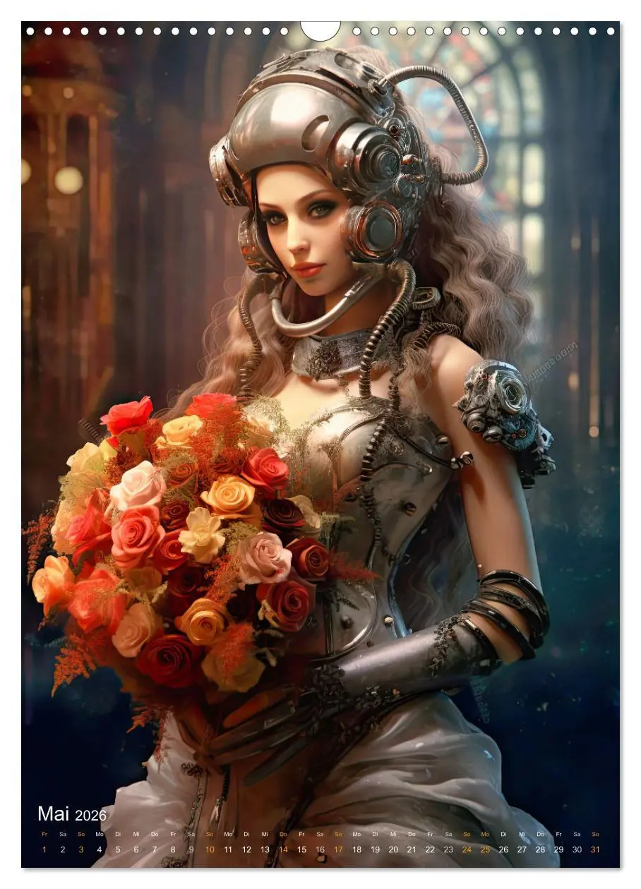 Bild: 9783516316094 | Steampunk Ladies (Wandkalender 2026 DIN A3 hoch), CALVENDO...