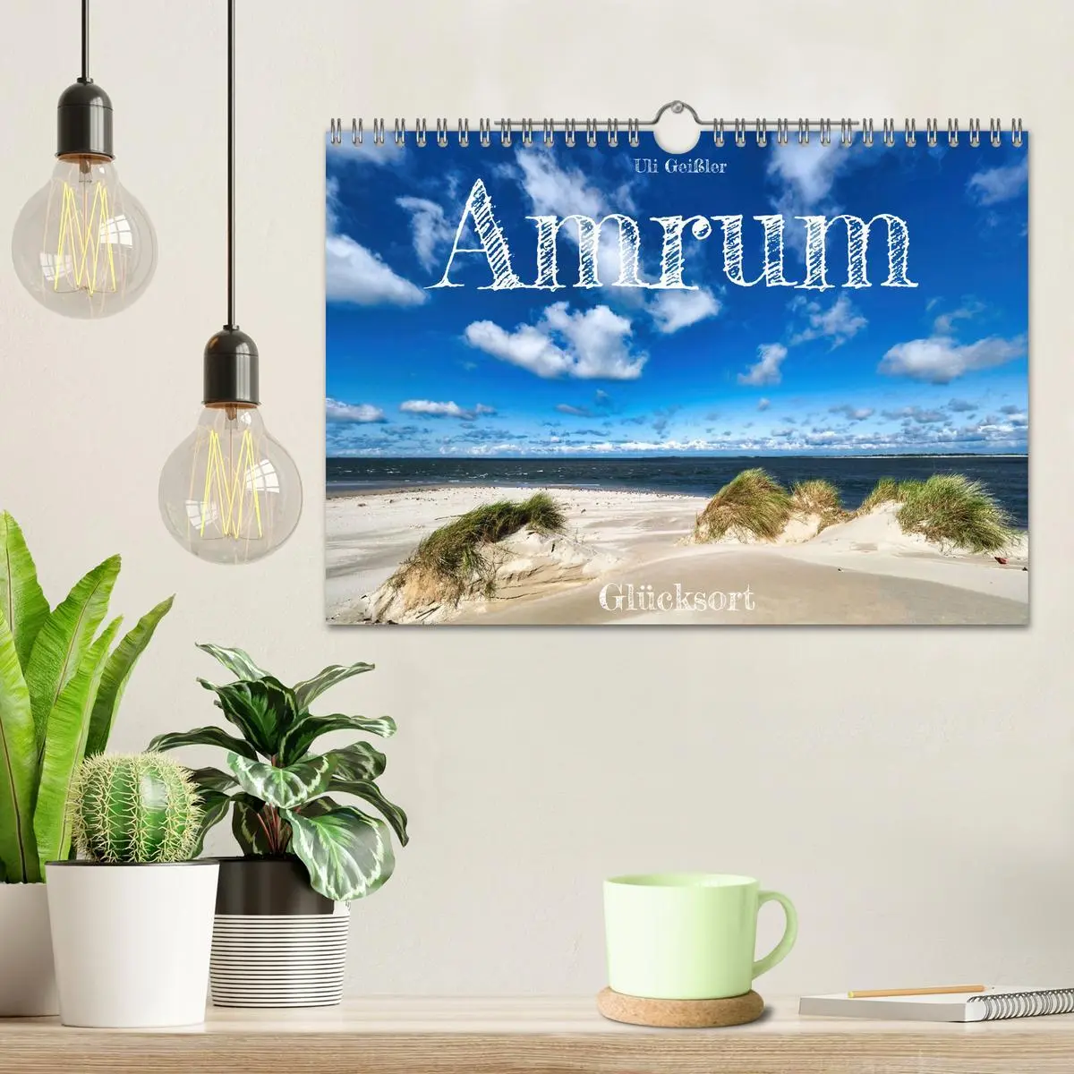 Bild: 9783516626094 | Amrum Glücksort (Wandkalender 2026 DIN A4 quer), CALVENDO...