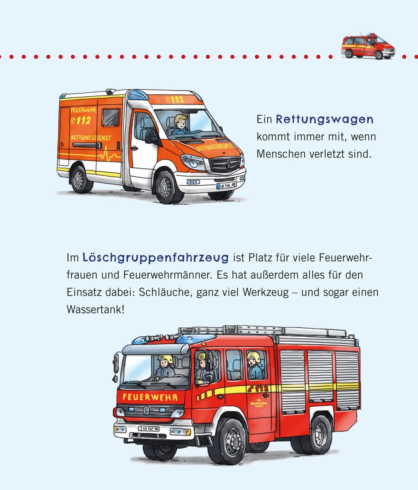 Bild: 9783551036094 | Unkaputtbar: Erstes Wissen: Bei der Feuerwehr | Petra Klose | Buch