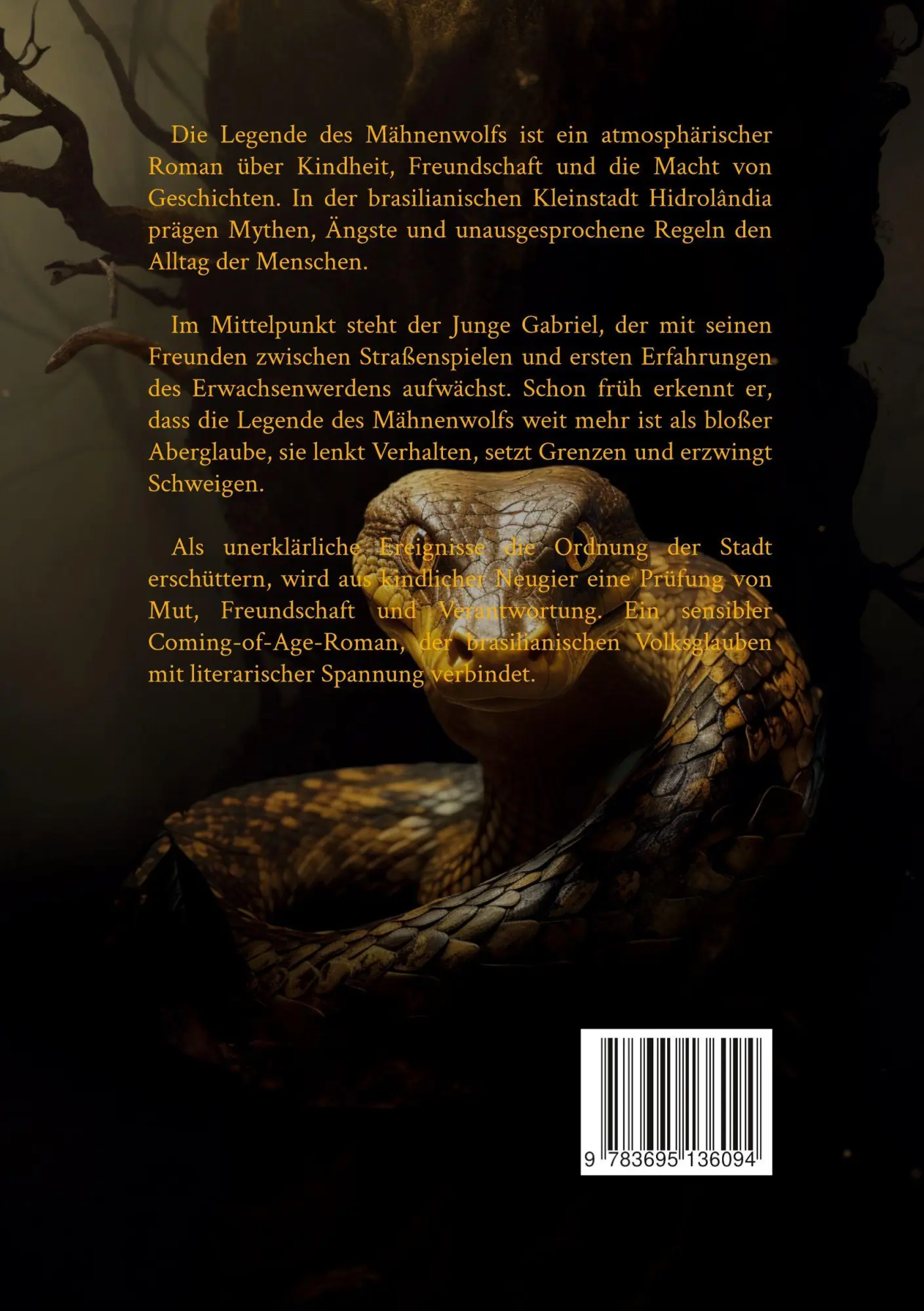 Rückseite: 9783695136094 | Die Legende des Mähnenwolfs | Eber Urzeda Dos Santos | Taschenbuch
