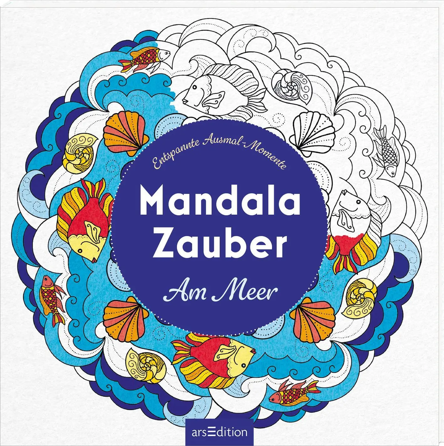 Cover: 4014489136194 | Mandala-Zauber - Am Meer | Entspannte Ausmal-Momente | Marielle Enders