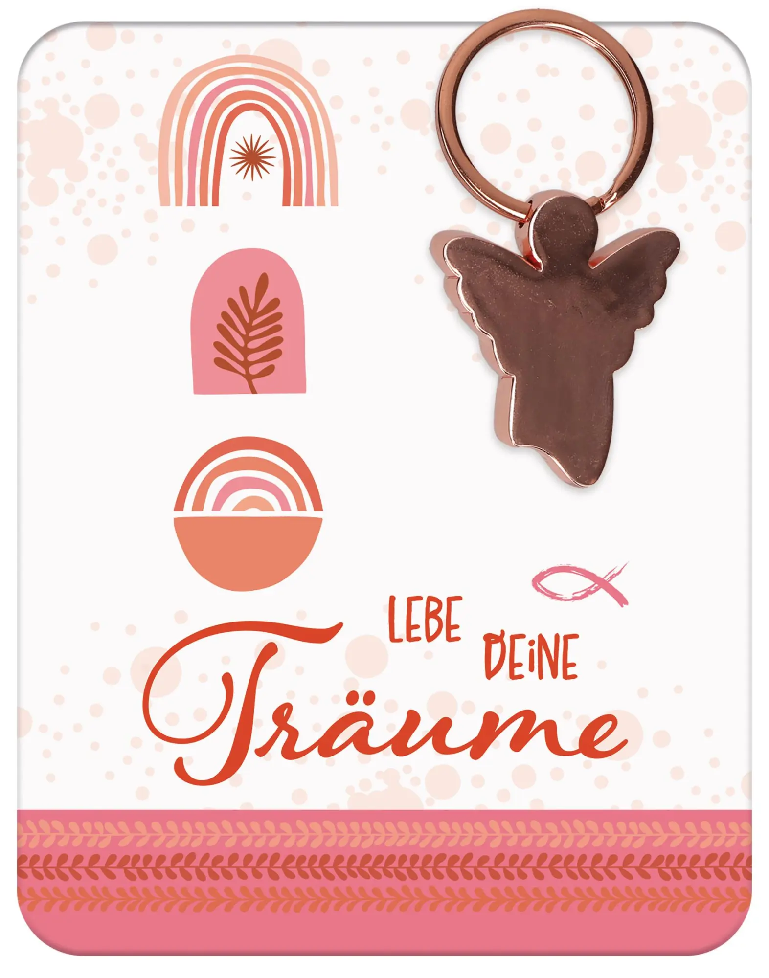 Cover: 4036526776194 | Lebe deine Träume | Engel-Schlüsselanhänger | 2-519062 | Deutsch