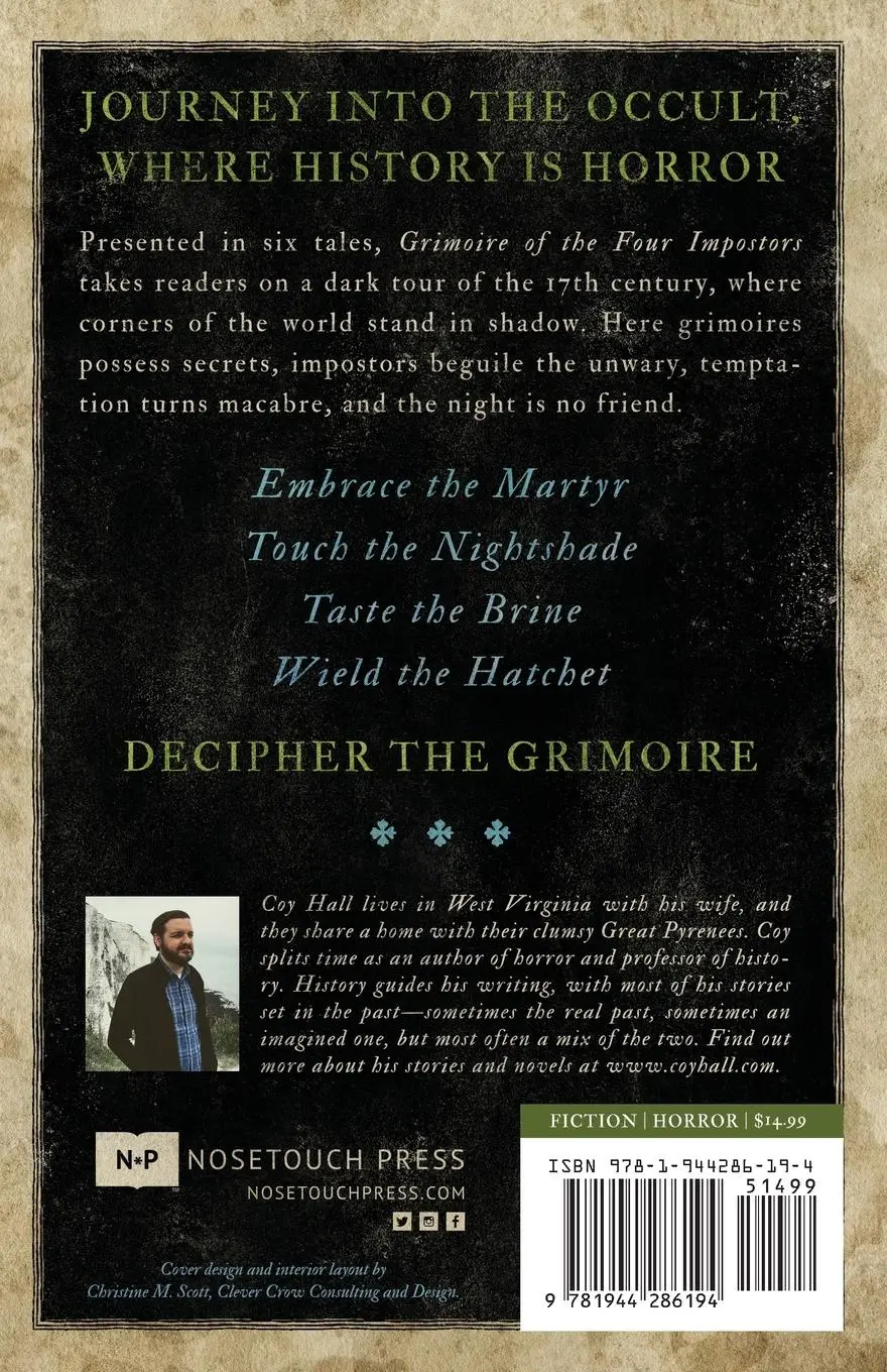 Rückseite: 9781944286194 | Grimoire of the Four Impostors | Coy Hall | Taschenbuch | Paperback