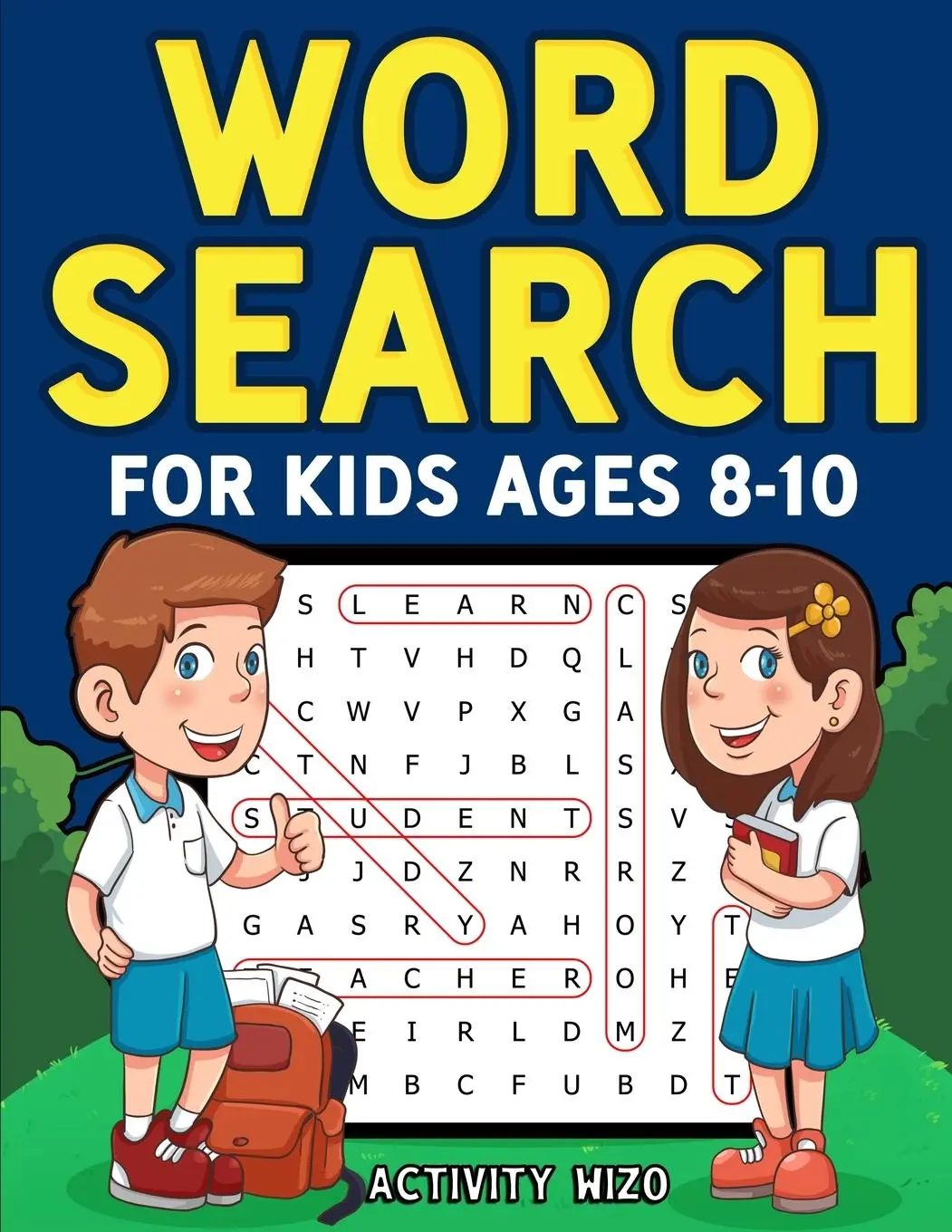 Cover: 9781951806194 | Word Search for Kids Ages 8-10 | Activity Wizo | Taschenbuch | 2020