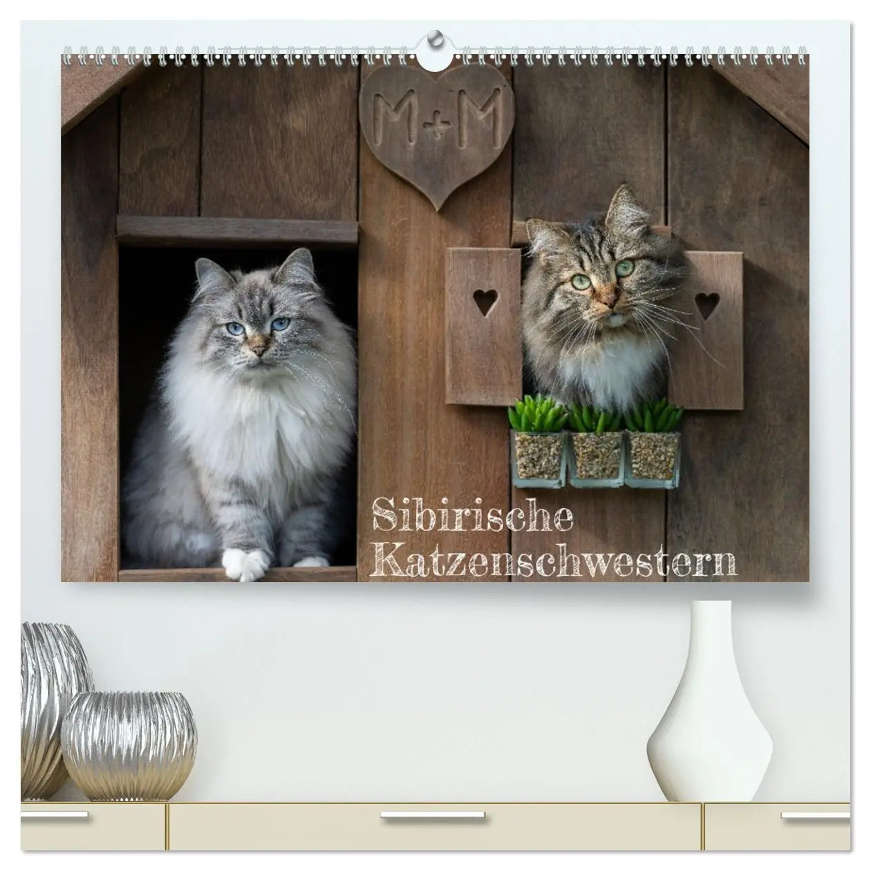 Cover: 9783457386194 | Maui und Molokai - Sibirische Katzenschwestern (hochwertiger...