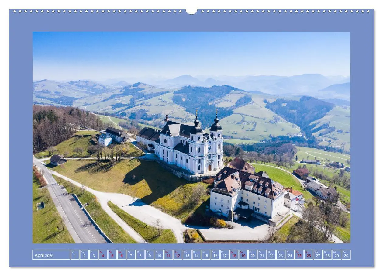 Bild: 9783457526194 | Wunderschönes Österreich (Wandkalender 2026 DIN A2 quer), CALVENDO...