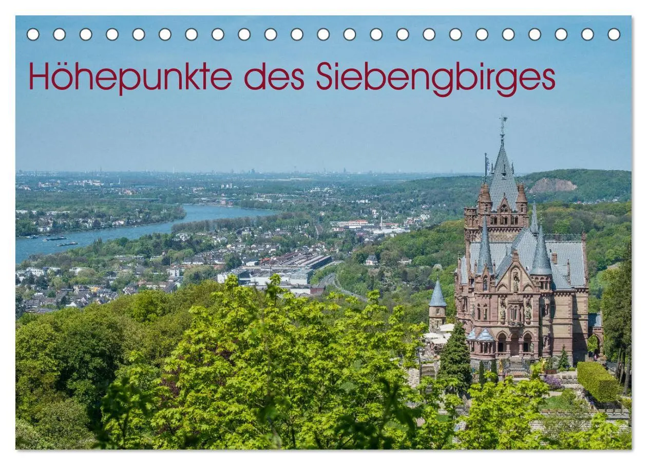 Cover: 9783457906194 | Höhepunkte des Siebengebirges (Tischkalender 2026 DIN A5 quer),...