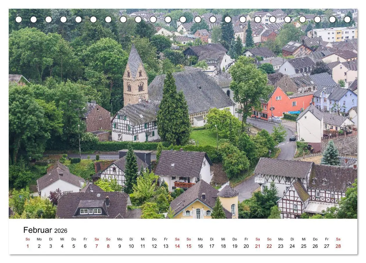 Bild: 9783457906194 | Höhepunkte des Siebengebirges (Tischkalender 2026 DIN A5 quer),...
