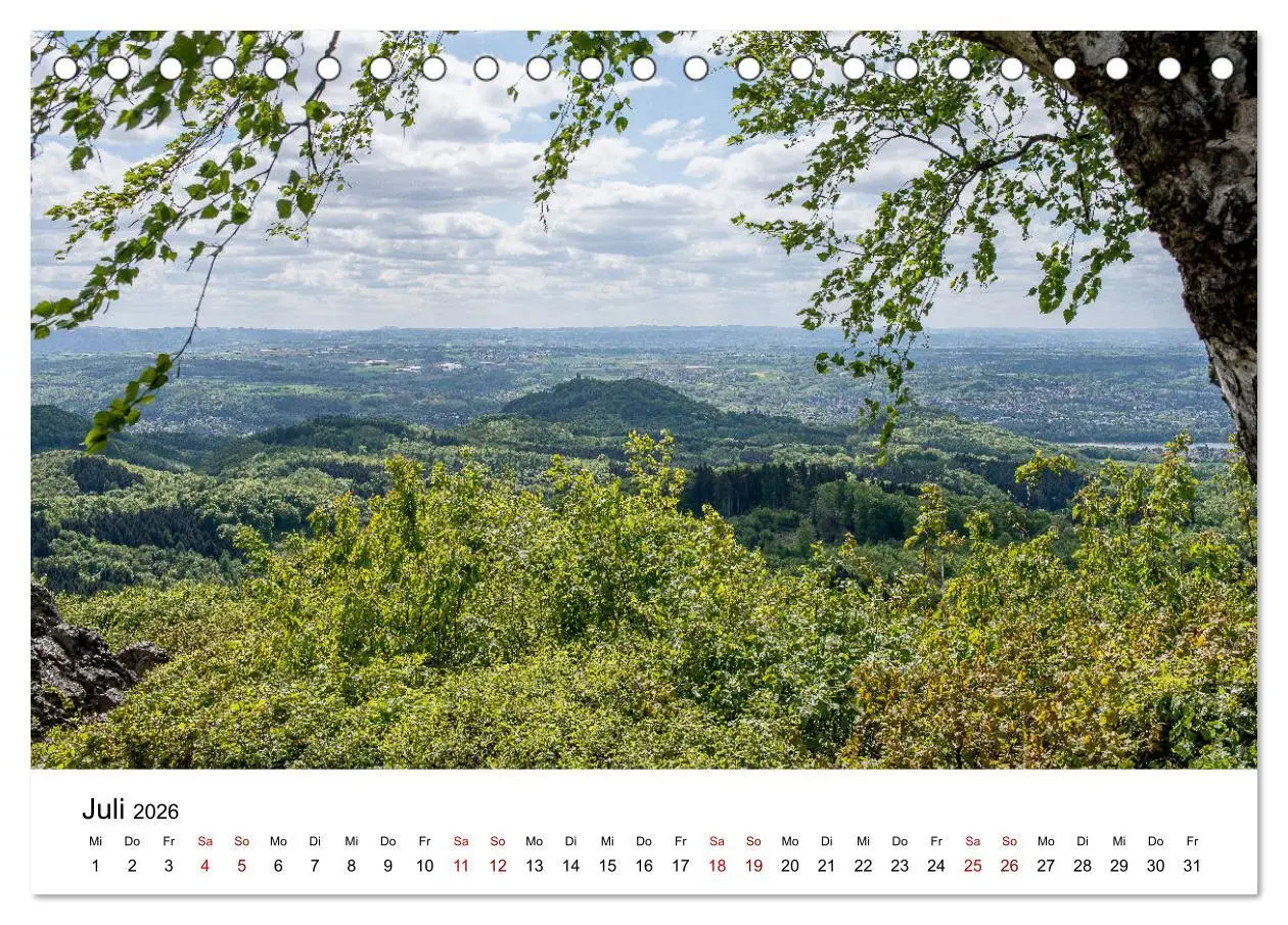 Bild: 9783457906194 | Höhepunkte des Siebengebirges (Tischkalender 2026 DIN A5 quer),...