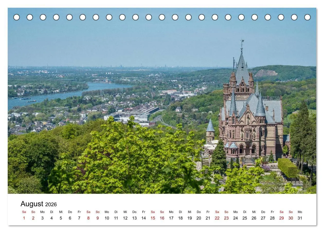 Bild: 9783457906194 | Höhepunkte des Siebengebirges (Tischkalender 2026 DIN A5 quer),...