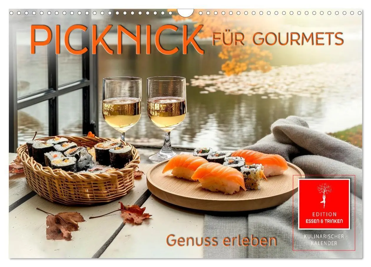 Cover: 9783569186194 | Picknick für Gourmets - Genuss erleben (Wandkalender 2027 DIN A3...