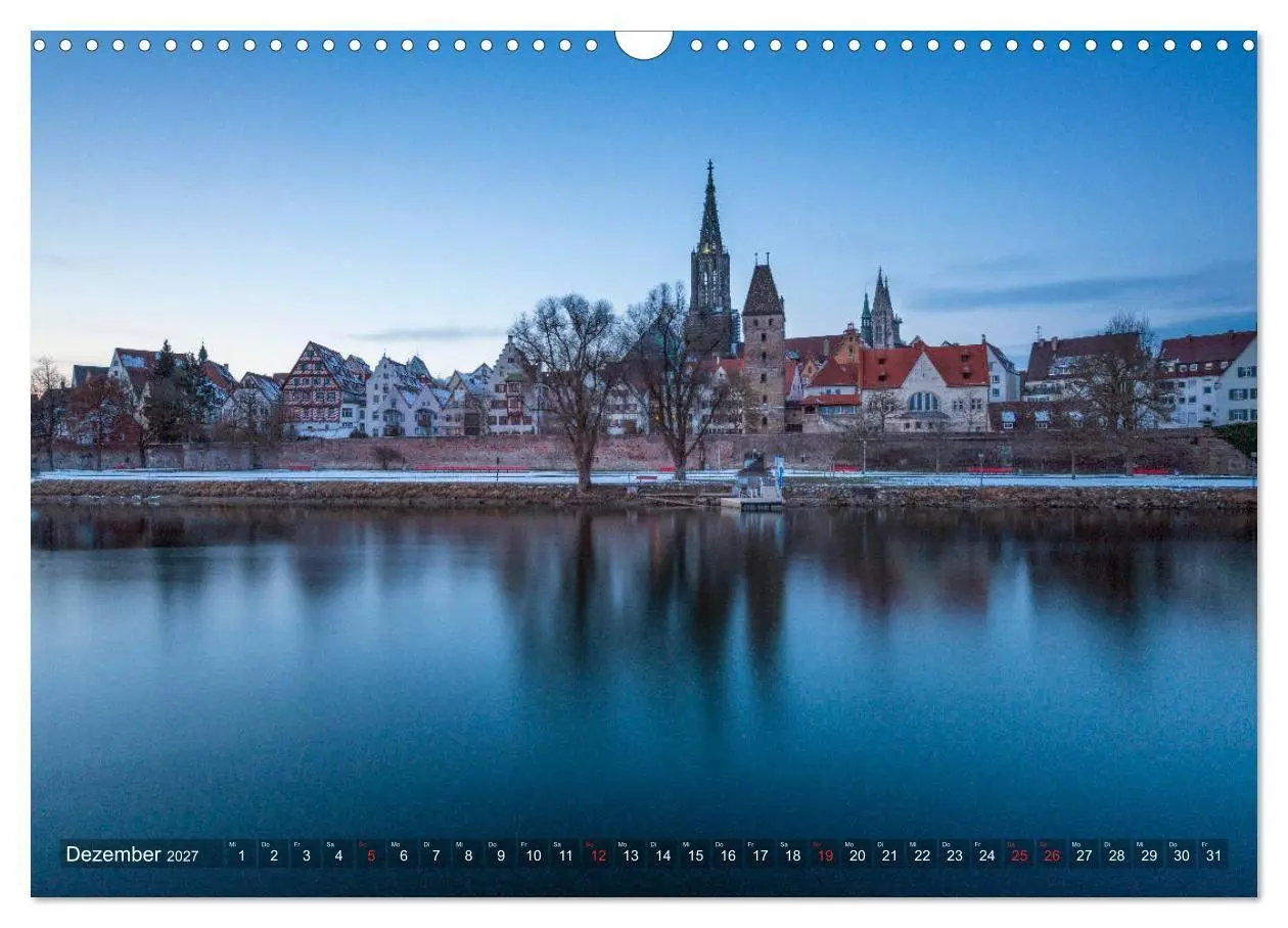 Bild: 9783569706194 | Ulm für Nestspatzen (Wandkalender 2027 DIN A3 quer), CALVENDO...
