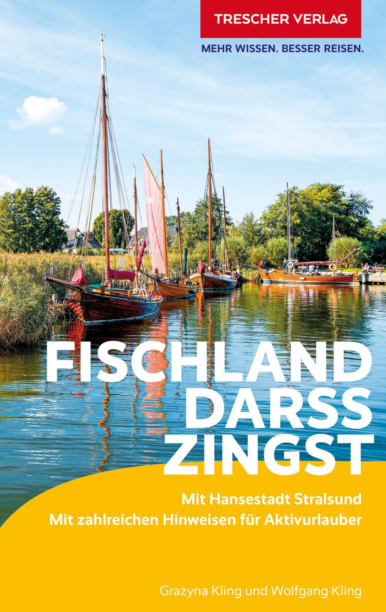 Cover: 9783897946194 | TRESCHER Reiseführer Fischland, Darß, Zingst | Wolfgang Kling (u. a.)