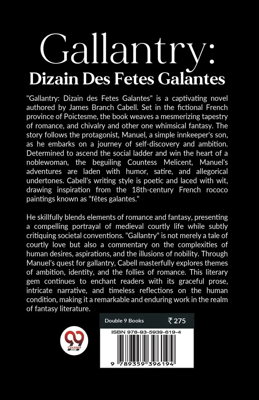 Rückseite: 9789359396194 | Gallantry: Dizain Des Fetes Galantes | James Branch Cabell | Buch